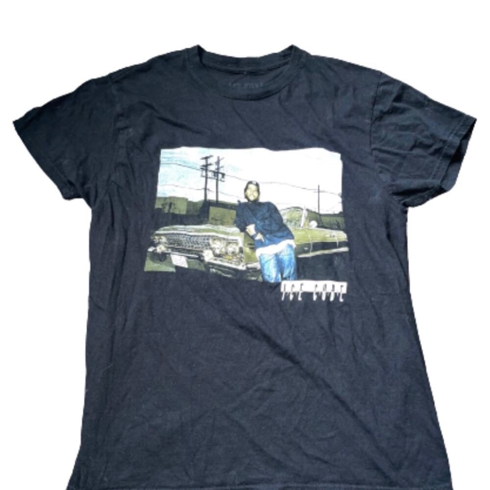 Ice Cube Adult XL Hip Hop 90's Rap Graphic T-shirt